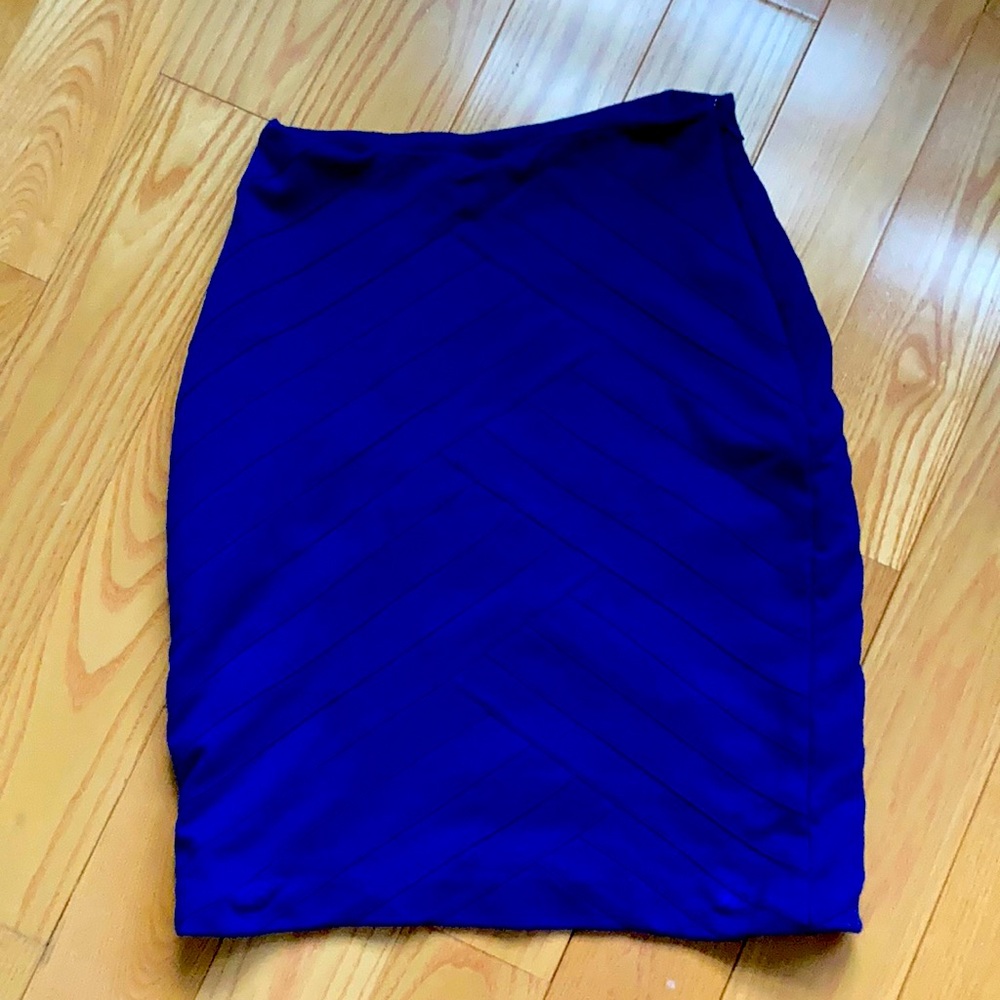 Express Blue Skirt
